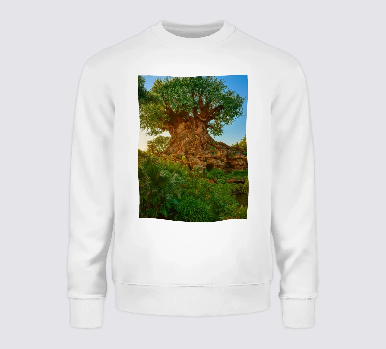 vecchio albero nella foresta felpa da tamarind