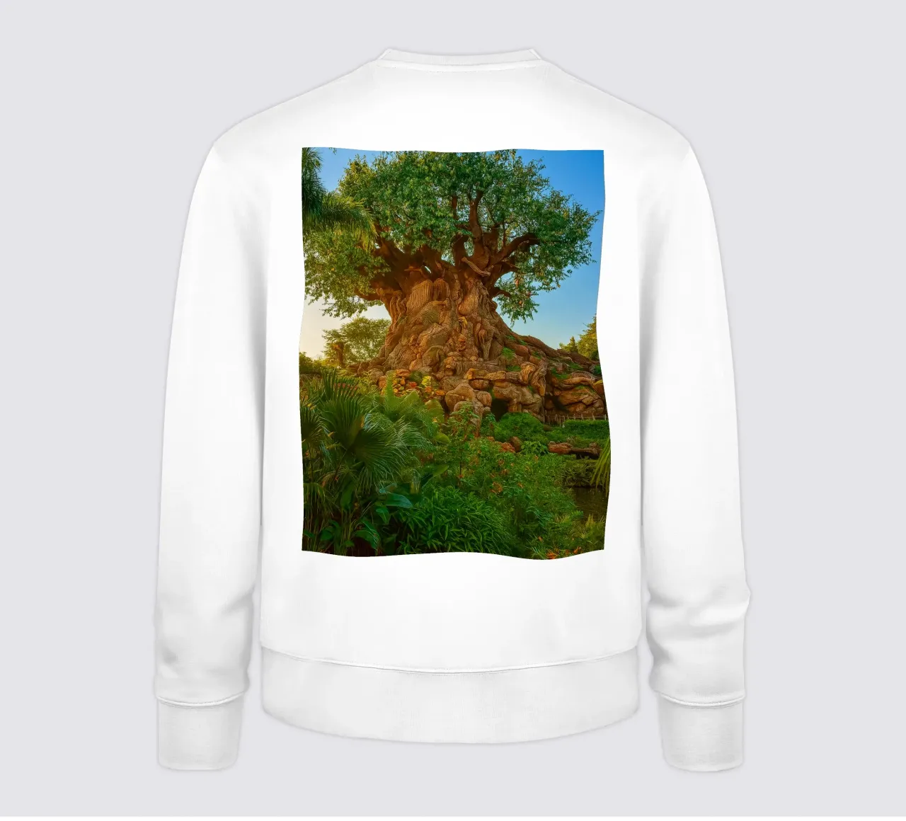 old tree in the forrest sweatshirt by tamarind