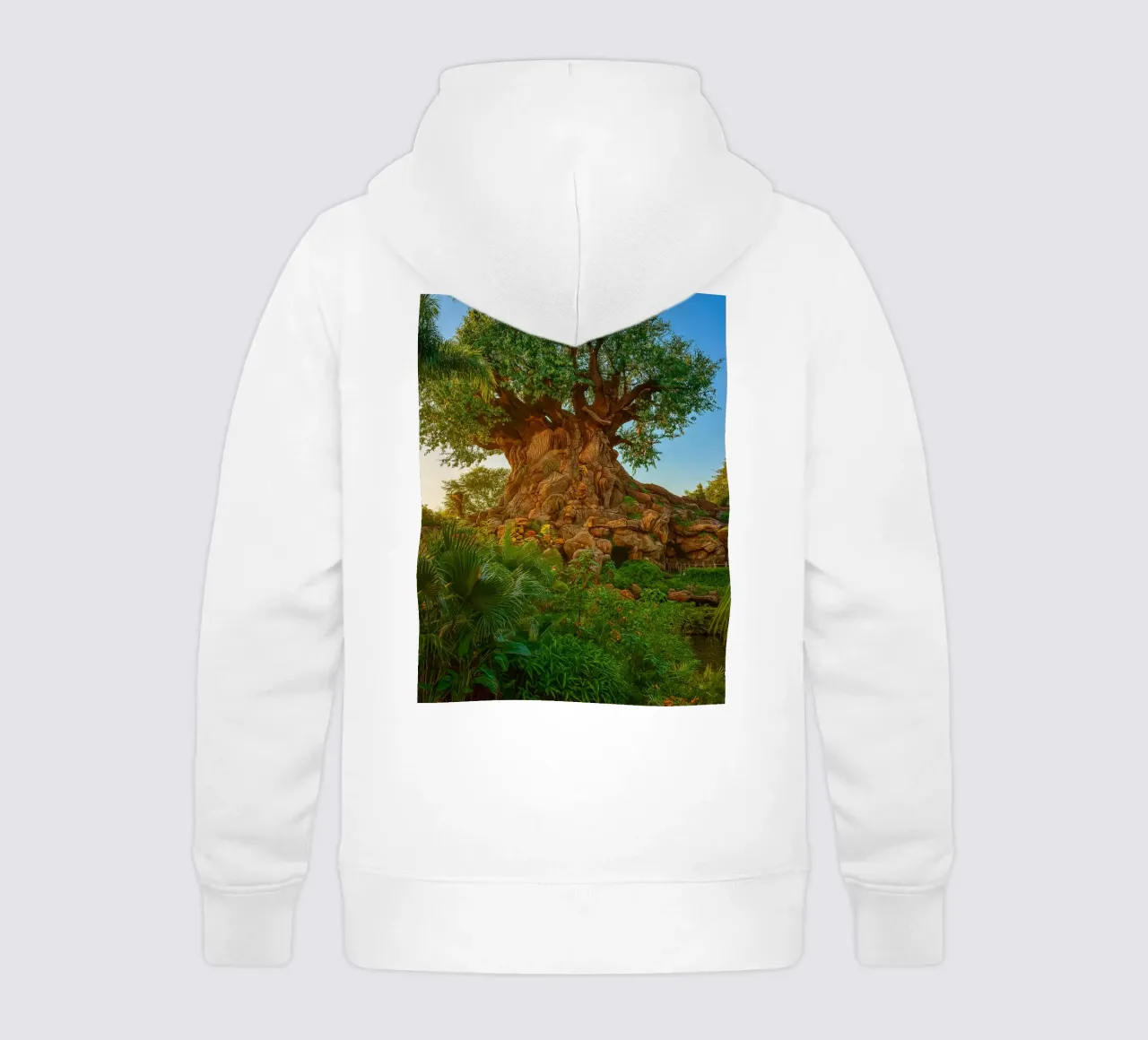 vecchio albero nella foresta felpa bambino con cappuccio da tamarind