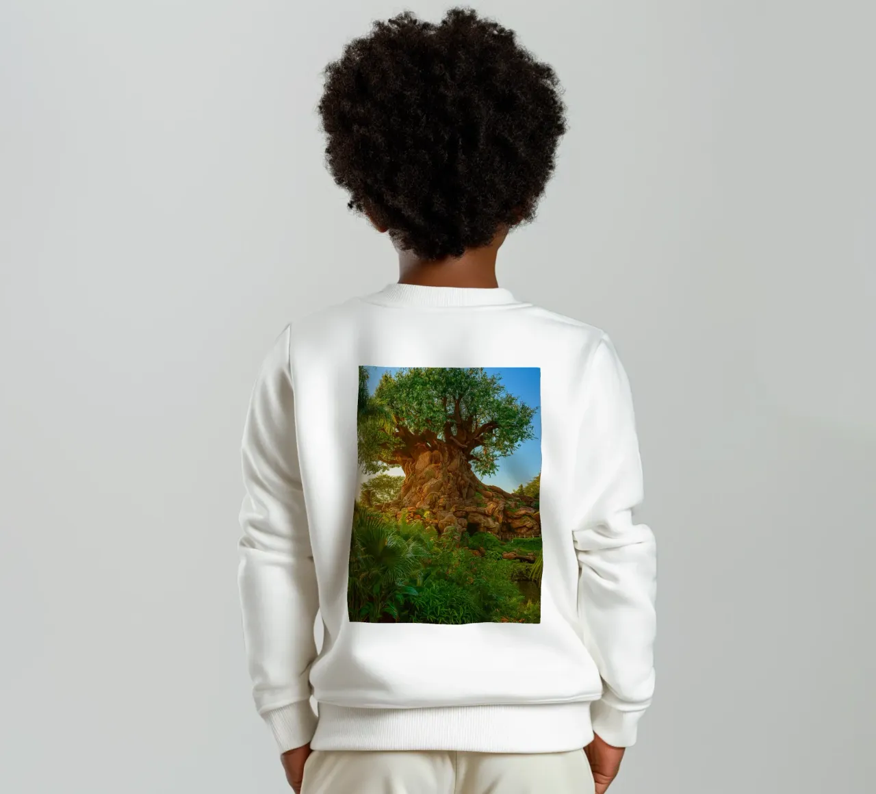 vecchio albero nella foresta felpa bambino da tamarind