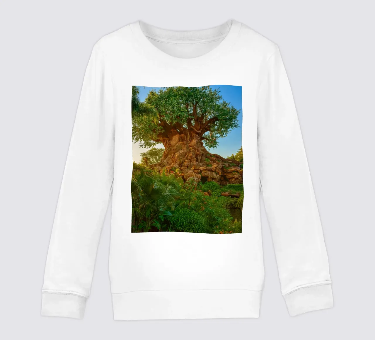 vecchio albero nella foresta felpa bambino da tamarind