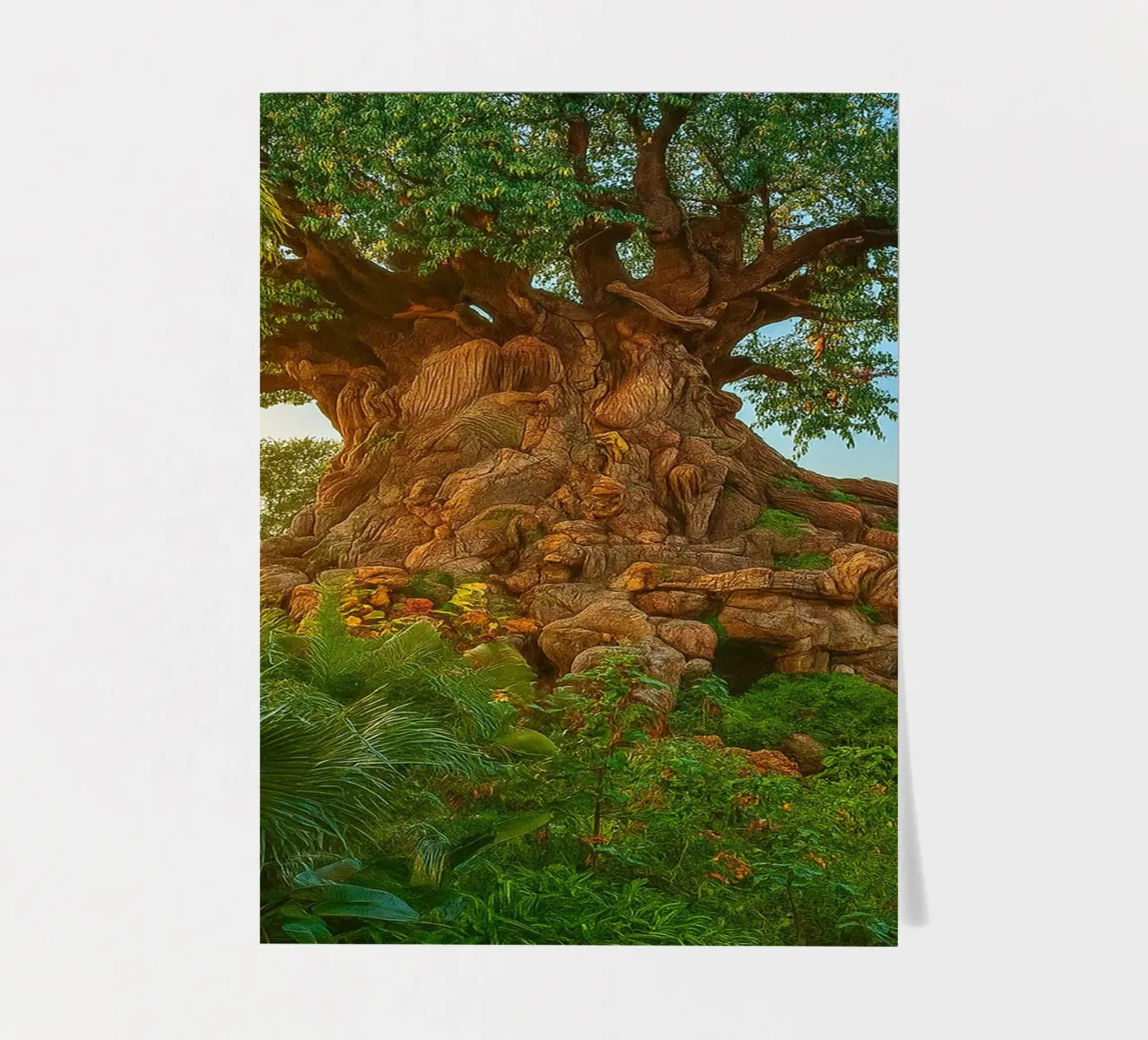 old tree in the forrest sticker sheet by tamarind