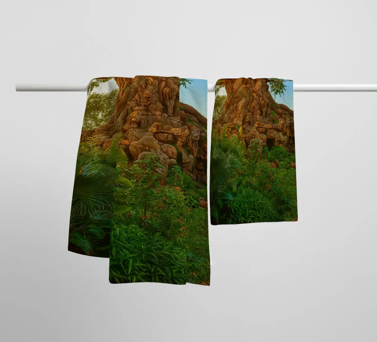 old tree in the forrest towel by tamarind