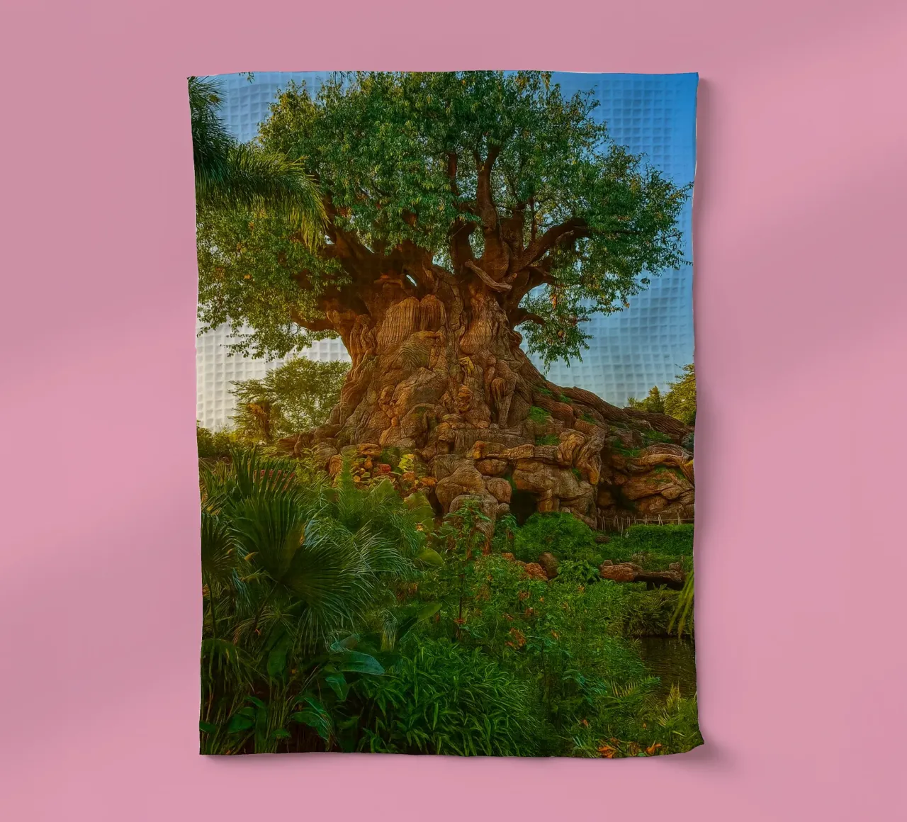 old tree in the forrest tea towel by tamarind