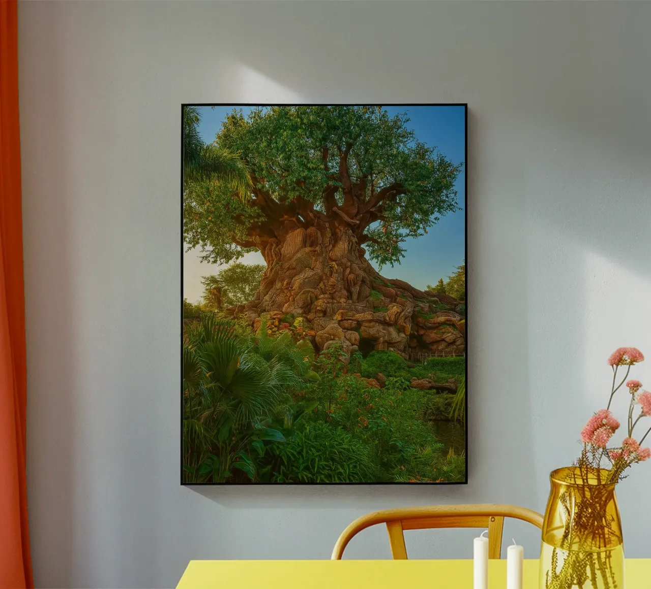 vecchio albero nella foresta plexiglass da tamarind