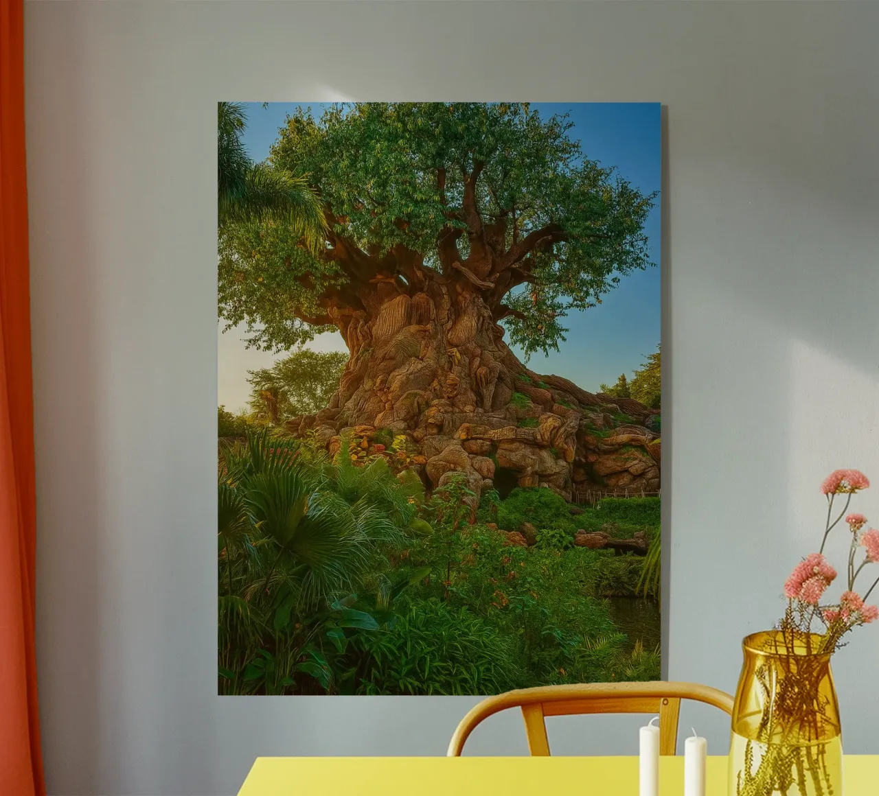 vecchio albero nella foresta plexiglass da tamarind