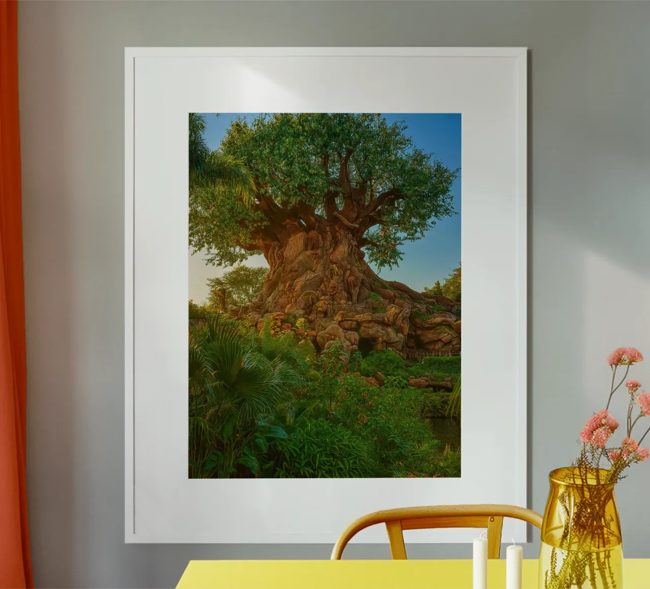vieil arbre dans la forêt hahnemühle de tamarind