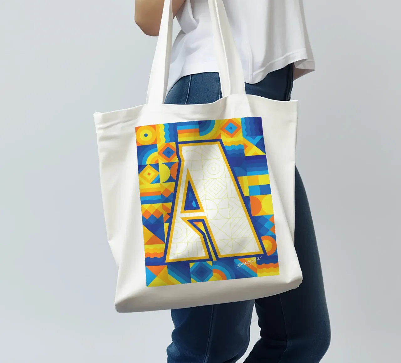 A like... borsa in juta da Tamsen Design