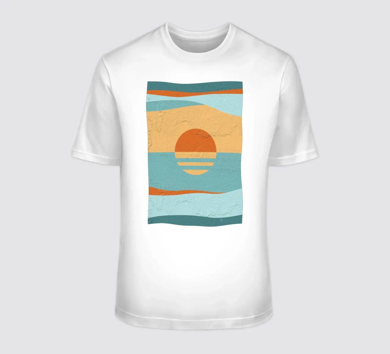 Tramonto retrò t-shirt da Martina