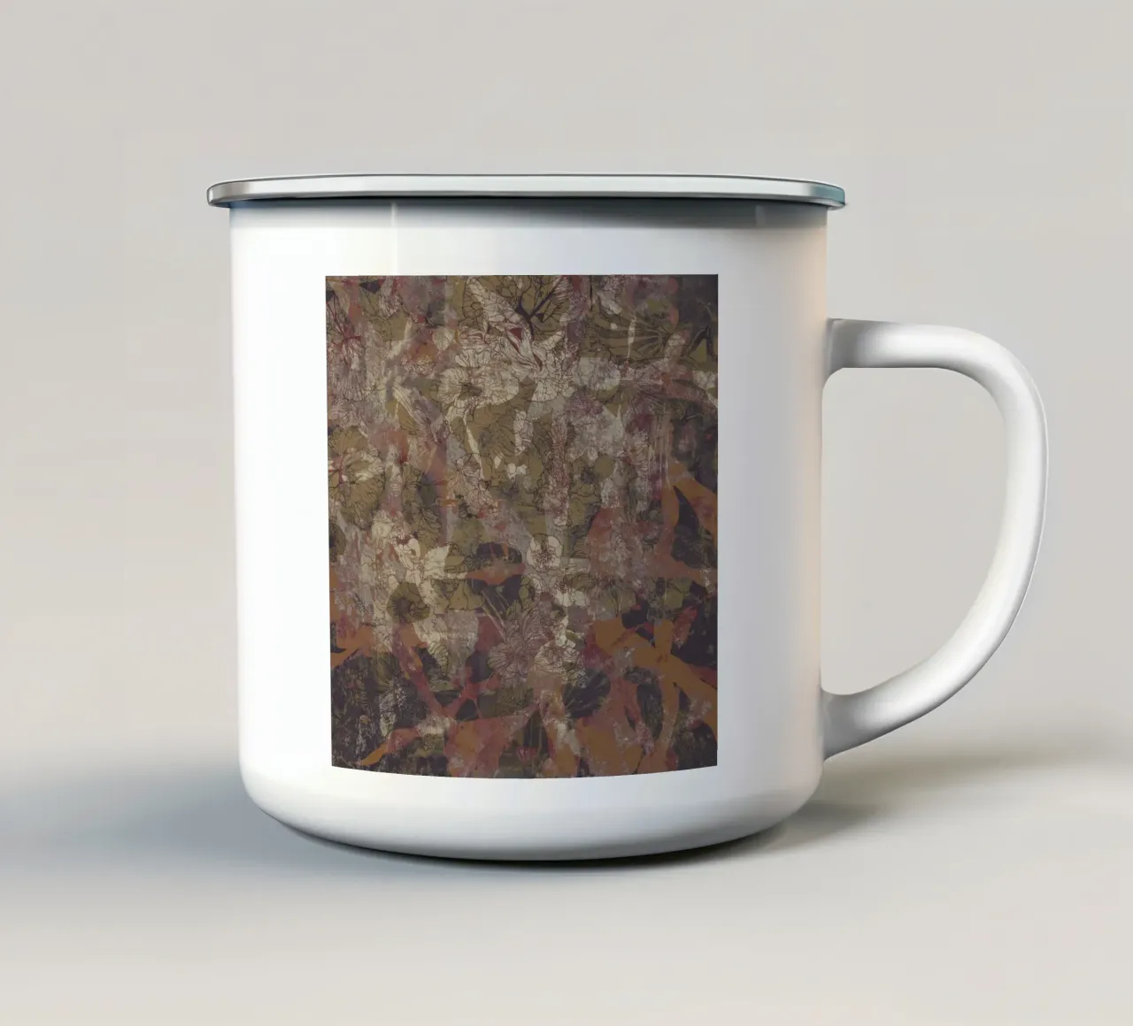 tropnoir2 tazza in smalto da Giulio Iurissevich