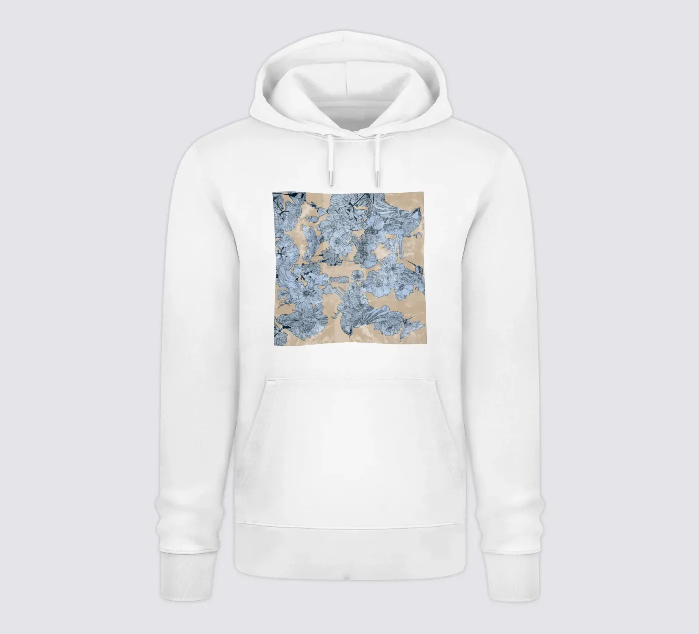 uccelli2 felpa con cappuccio da Giulio Iurissevich