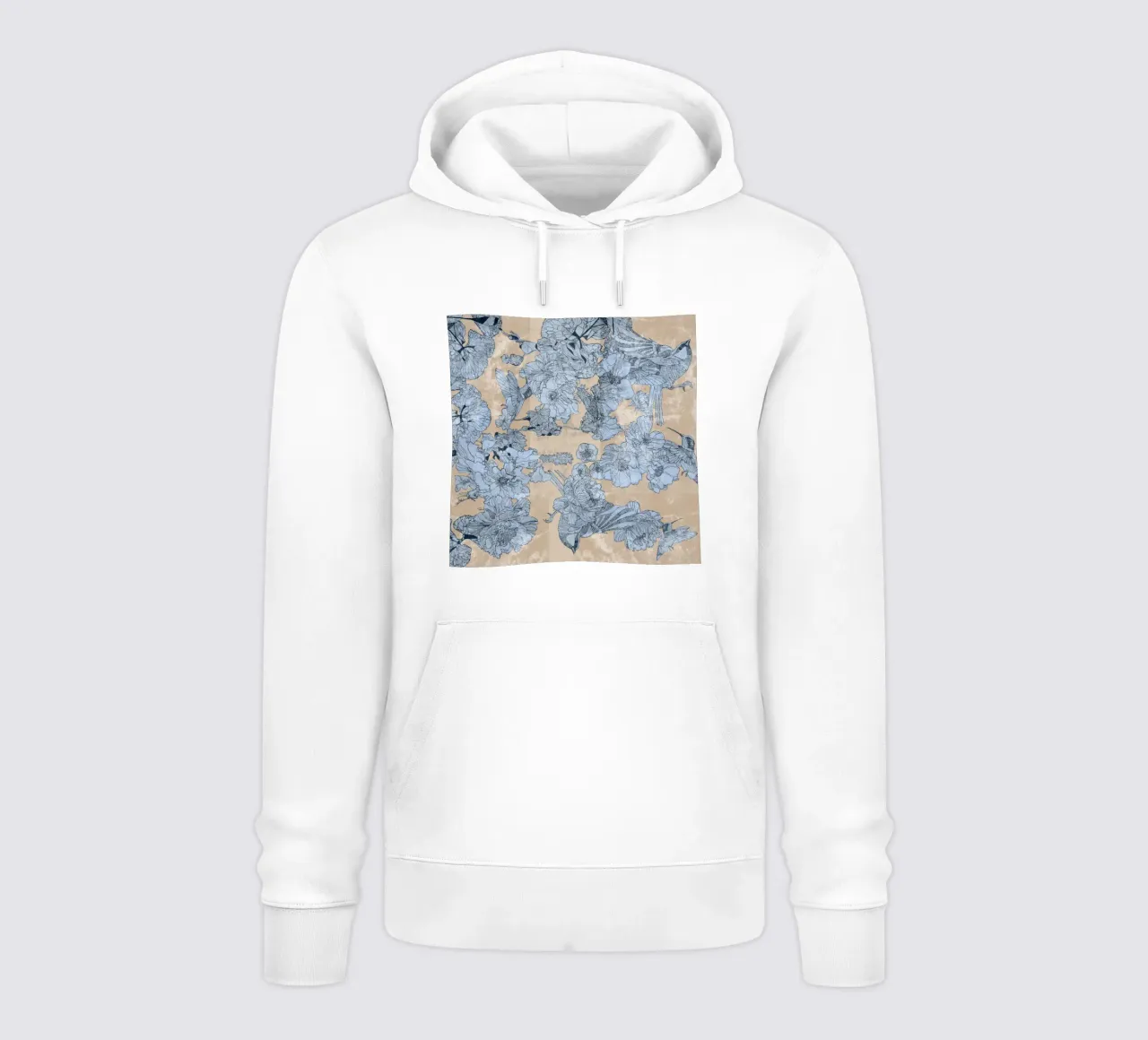 pájaros2 sudadera con capucha de Giulio Iurissevich