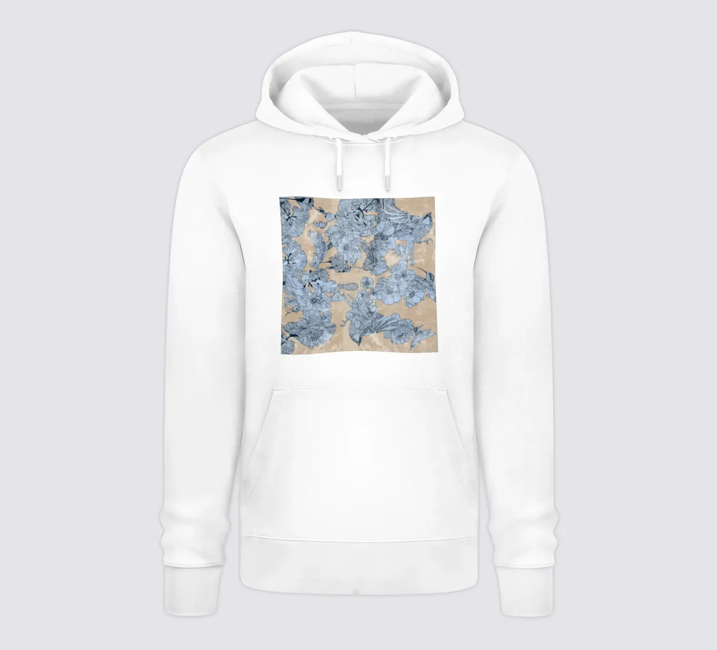 uccelli2 felpa con cappuccio da Giulio Iurissevich