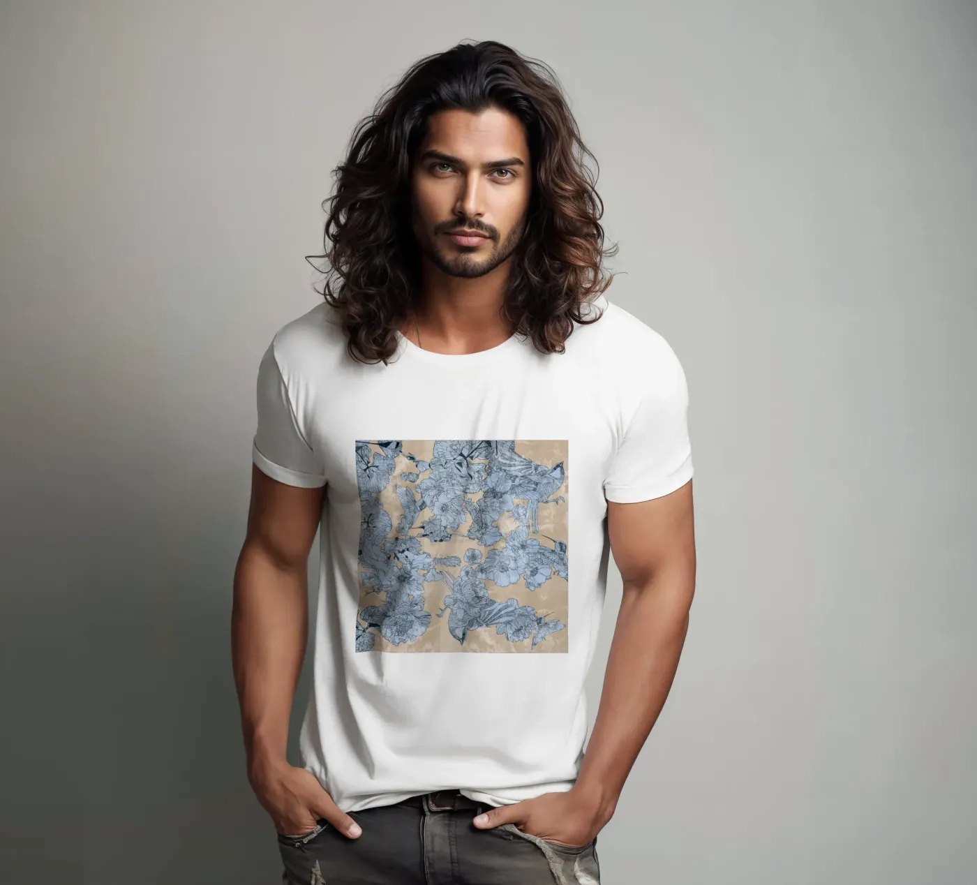 birds2 t-shirt da Giulio Iurissevich