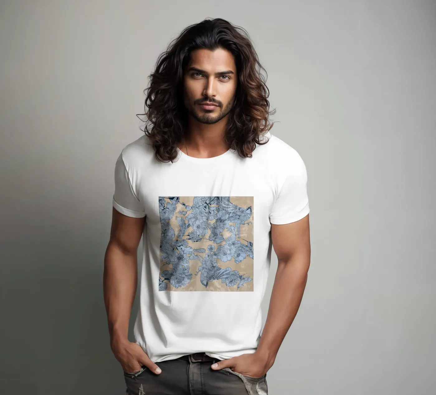 birds2 t-shirt da Giulio Iurissevich