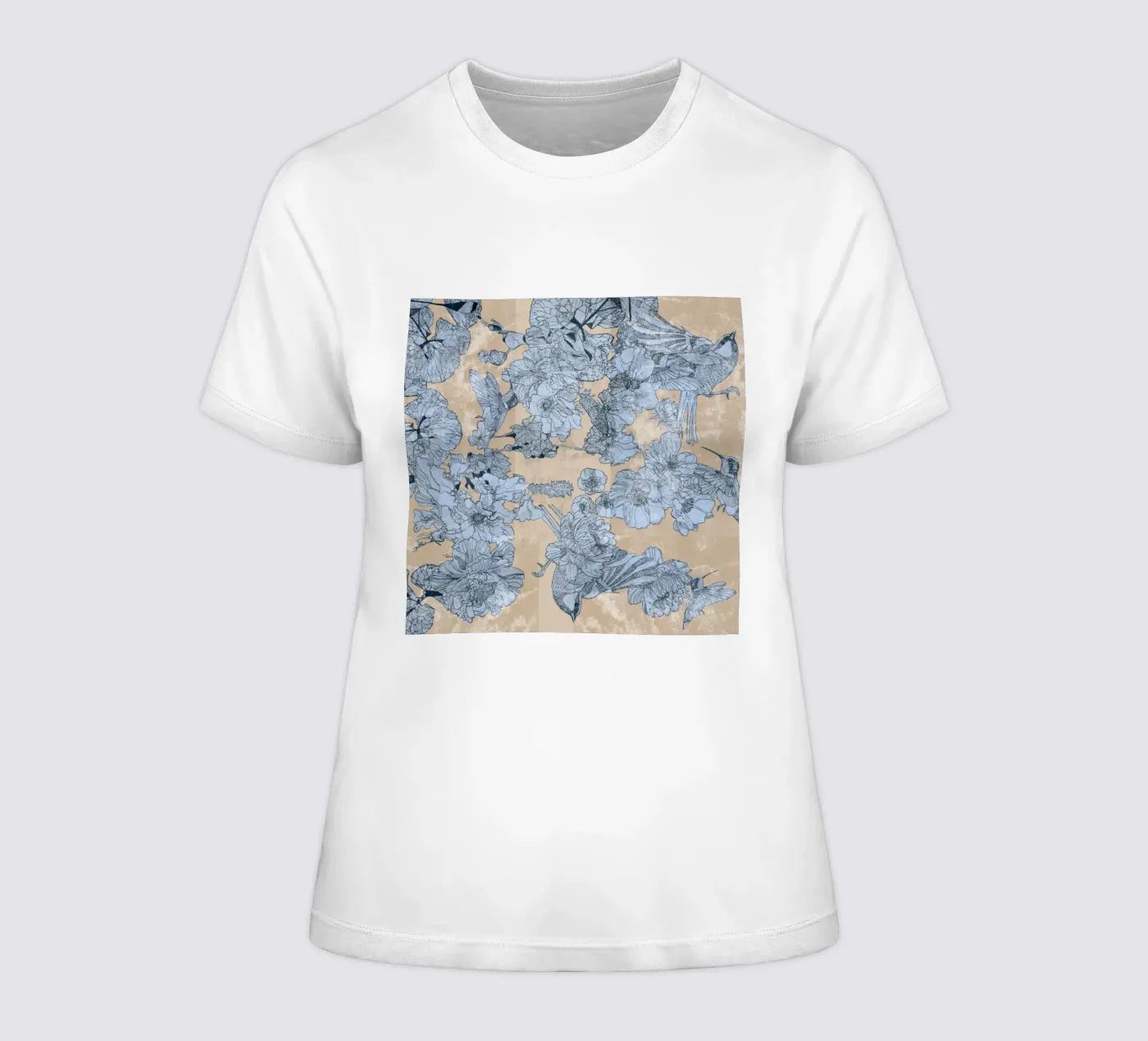 uccelli2 t-shirt da donna da Giulio Iurissevich