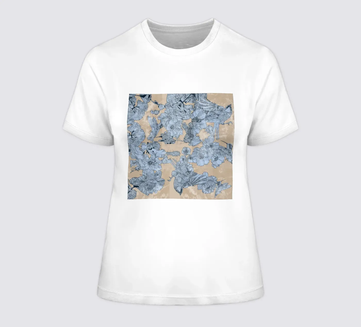 uccelli2 t-shirt da donna da Giulio Iurissevich