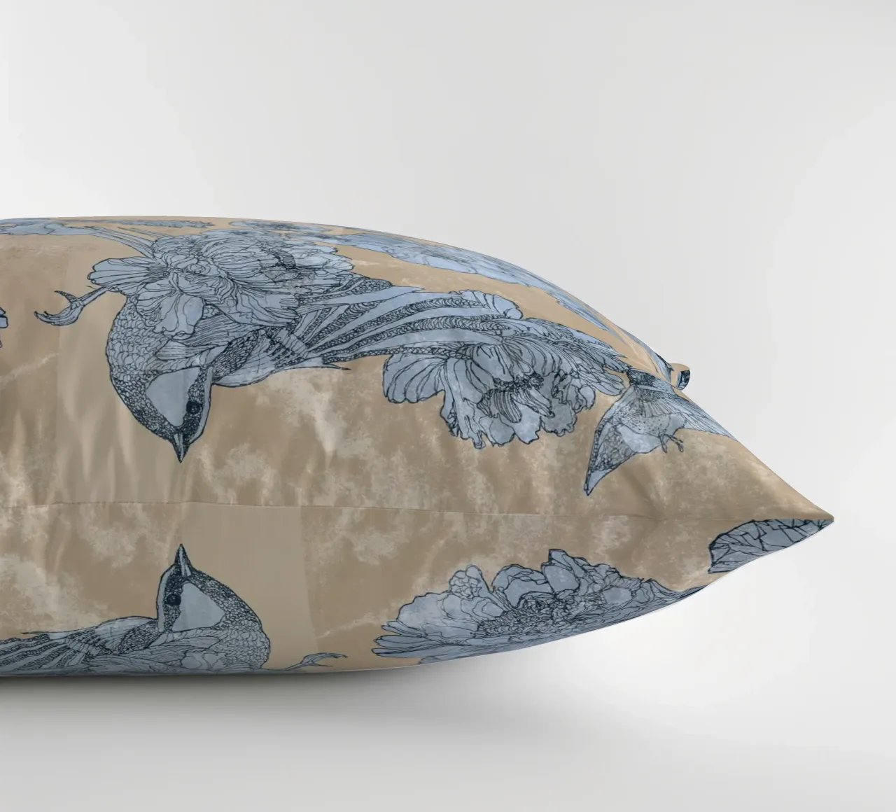 Vögel2 Kissen von Giulio Iurissevich