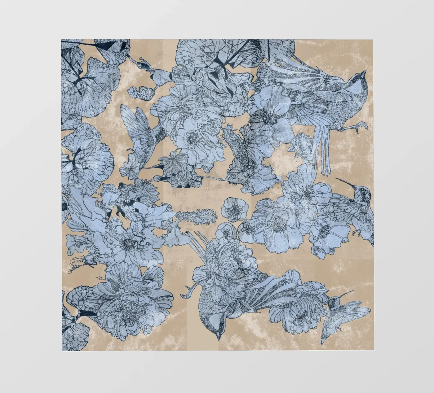 uccelli2 telo in pvc da Giulio Iurissevich