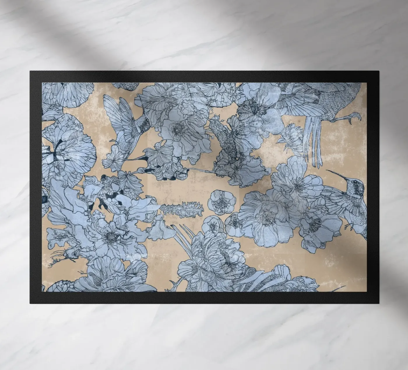 vogels2 deurmat van Giulio Iurissevich