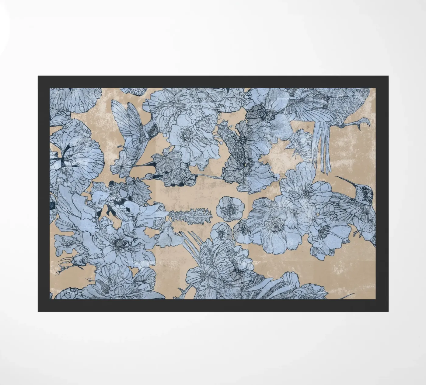 birds2 doormat by Giulio Iurissevich
