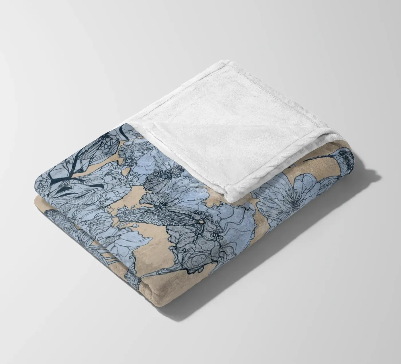 vogels2 fleecedeken van Giulio Iurissevich