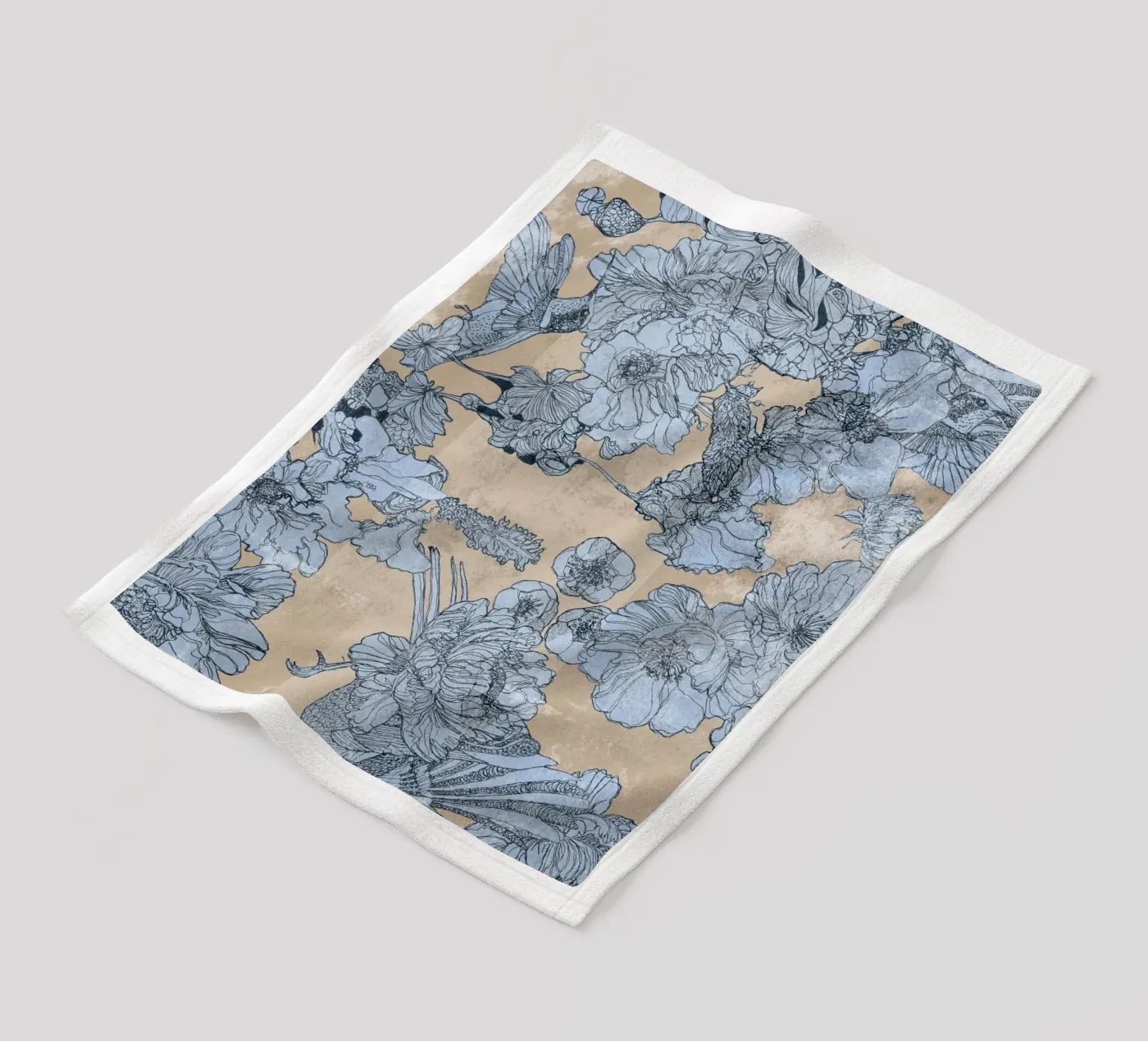 vogels2 fleecedeken van Giulio Iurissevich