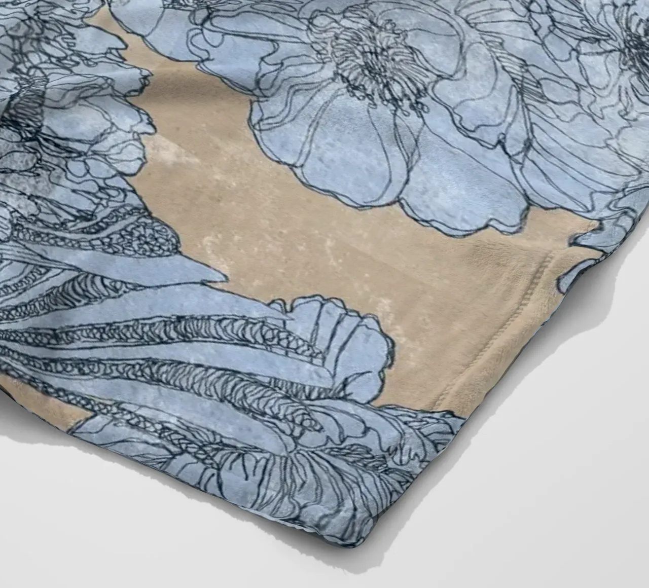 uccelli2 coperta in pile da Giulio Iurissevich