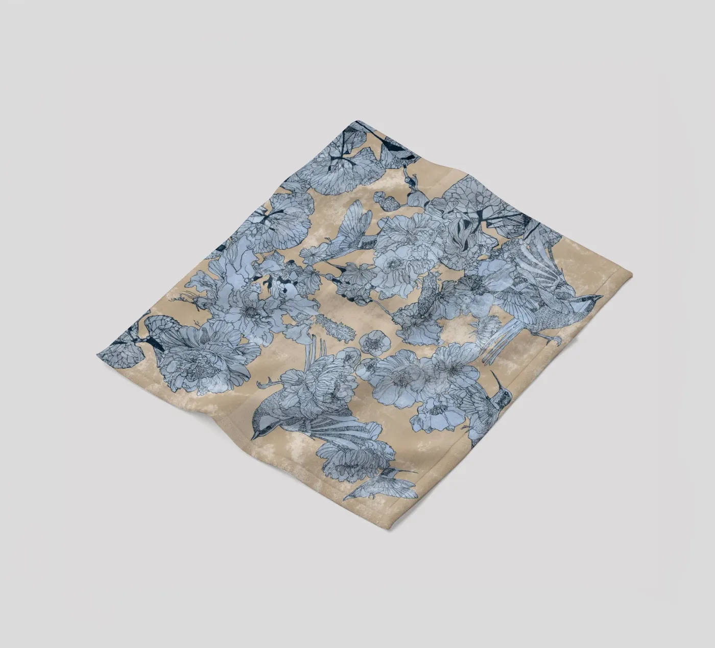 birds2 coperta in pile da Giulio Iurissevich