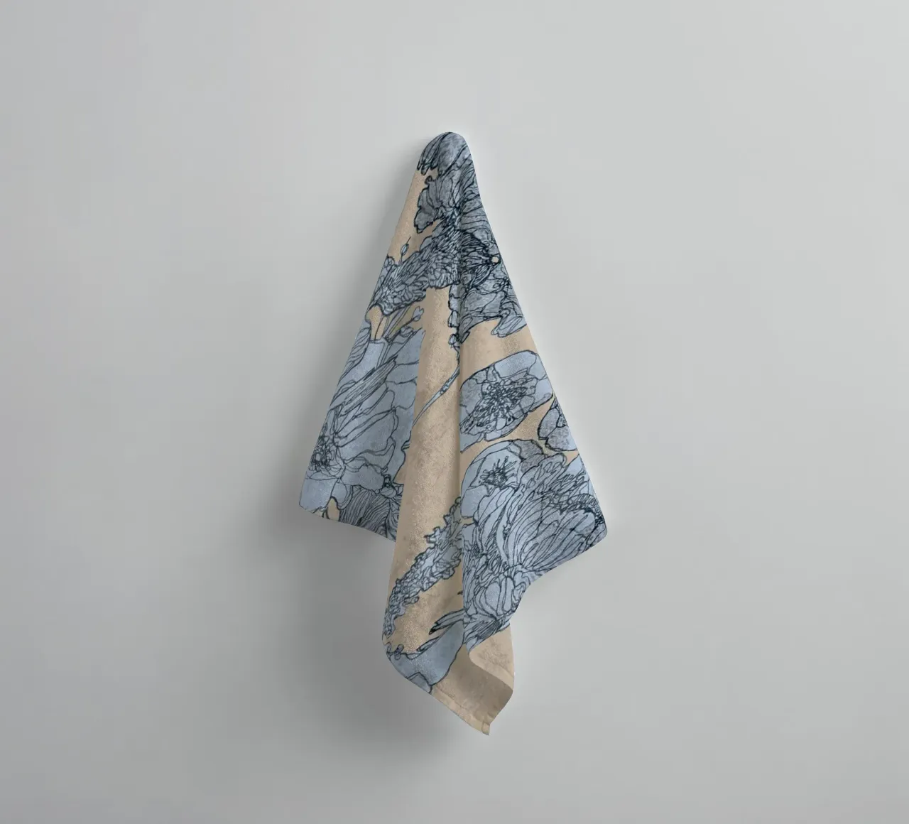 vogels2 badhanddoek van Giulio Iurissevich