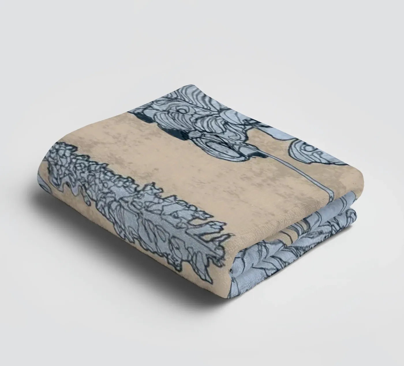 vogels2 badhanddoek van Giulio Iurissevich