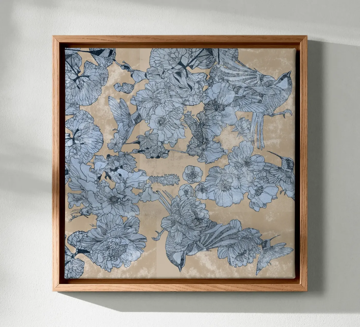 birds2 canvas by Giulio Iurissevich