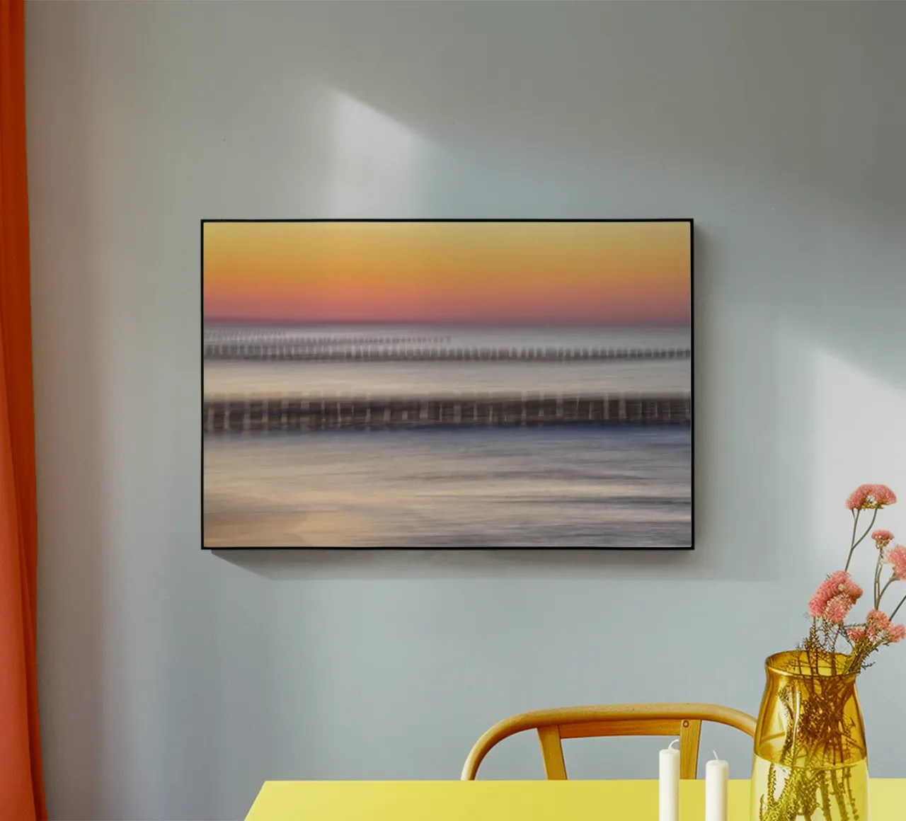 Abstract sunset plexiglass da Fjöllart