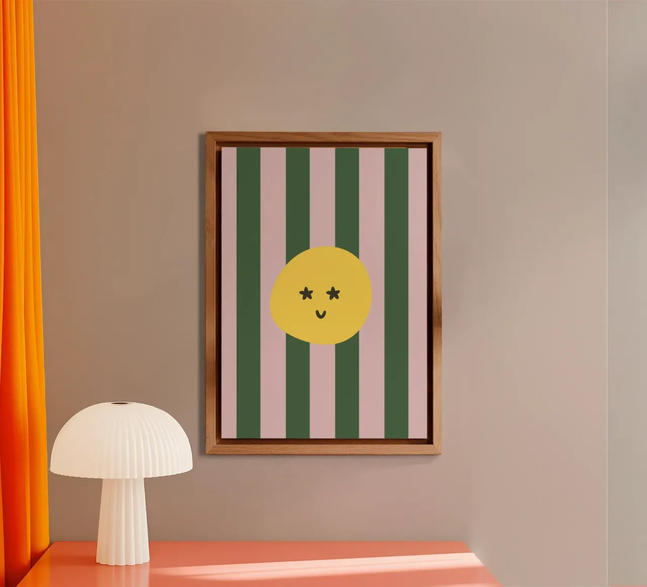 Smily alluminio dibond da PurePeachStudio
