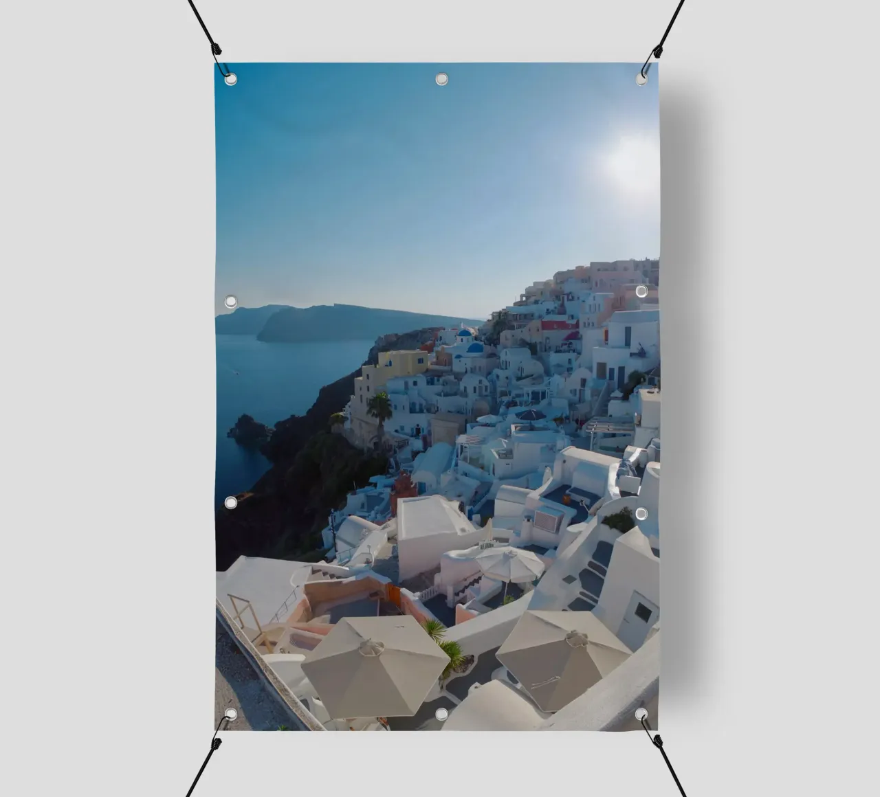 Greece - Santorini Island telo in pvc da Fjöllart