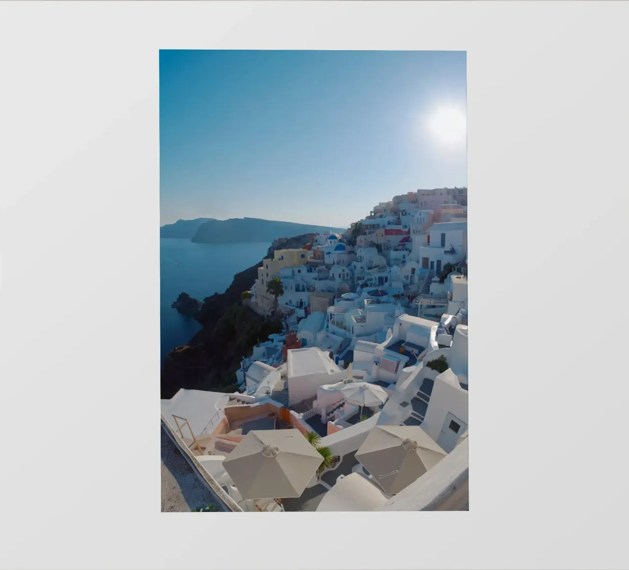 Greece - Santorini Island telo in pvc da Fjöllart