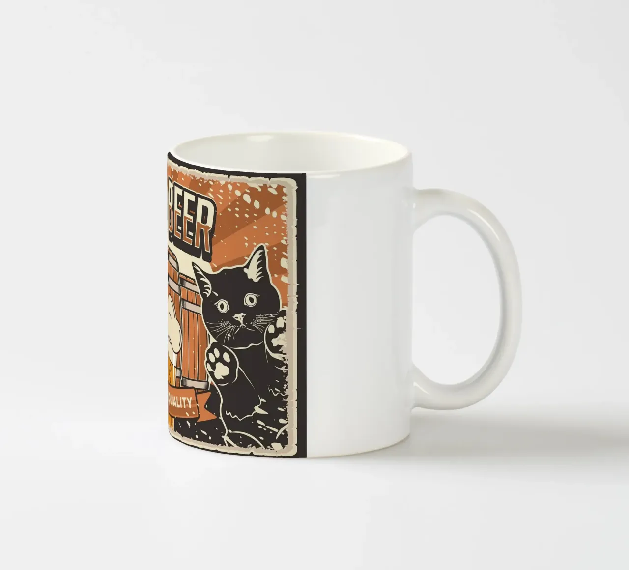 Barile di birra freddo per gatti tazza in ceramica da apple crumble