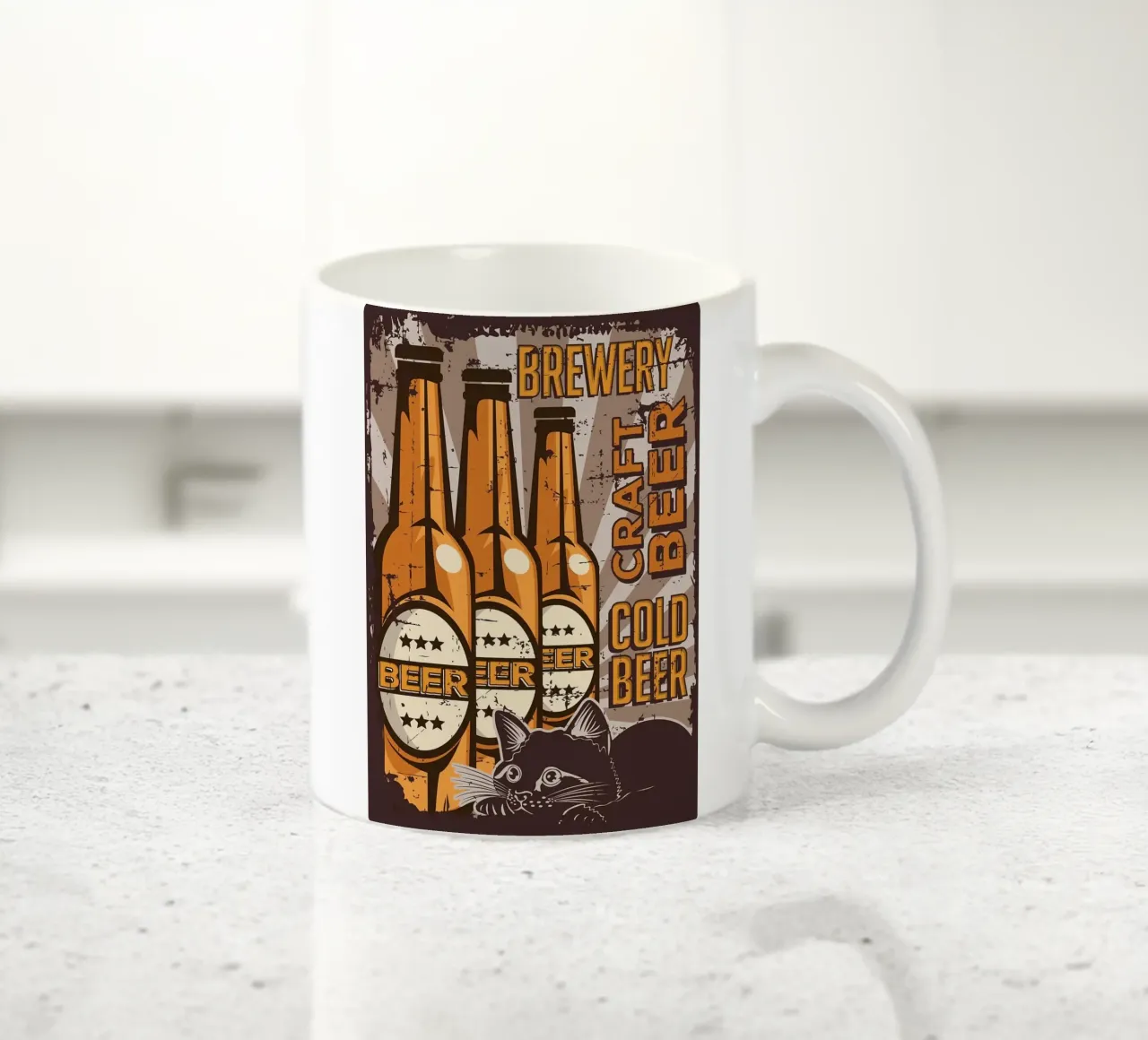 Birrificio artigianale Cat tazza in ceramica da apple crumble