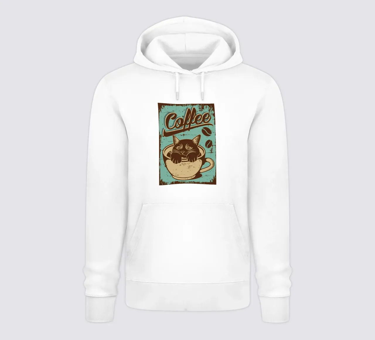 Gatto e caffè 8 felpa con cappuccio da apple crumble