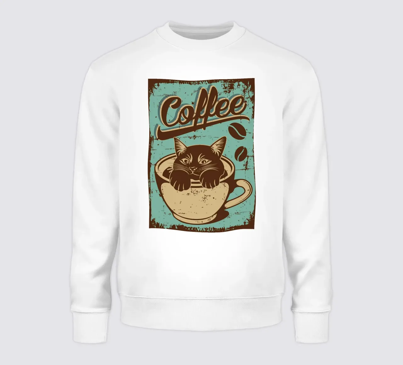 Gatto e caffè 8 felpa da apple crumble