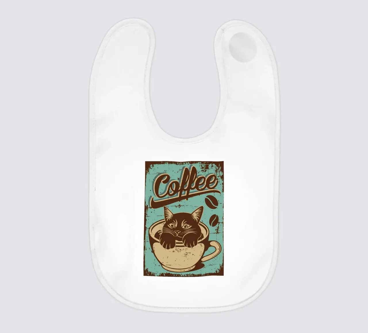 Gatto e caffè 8 bavaglino da apple crumble