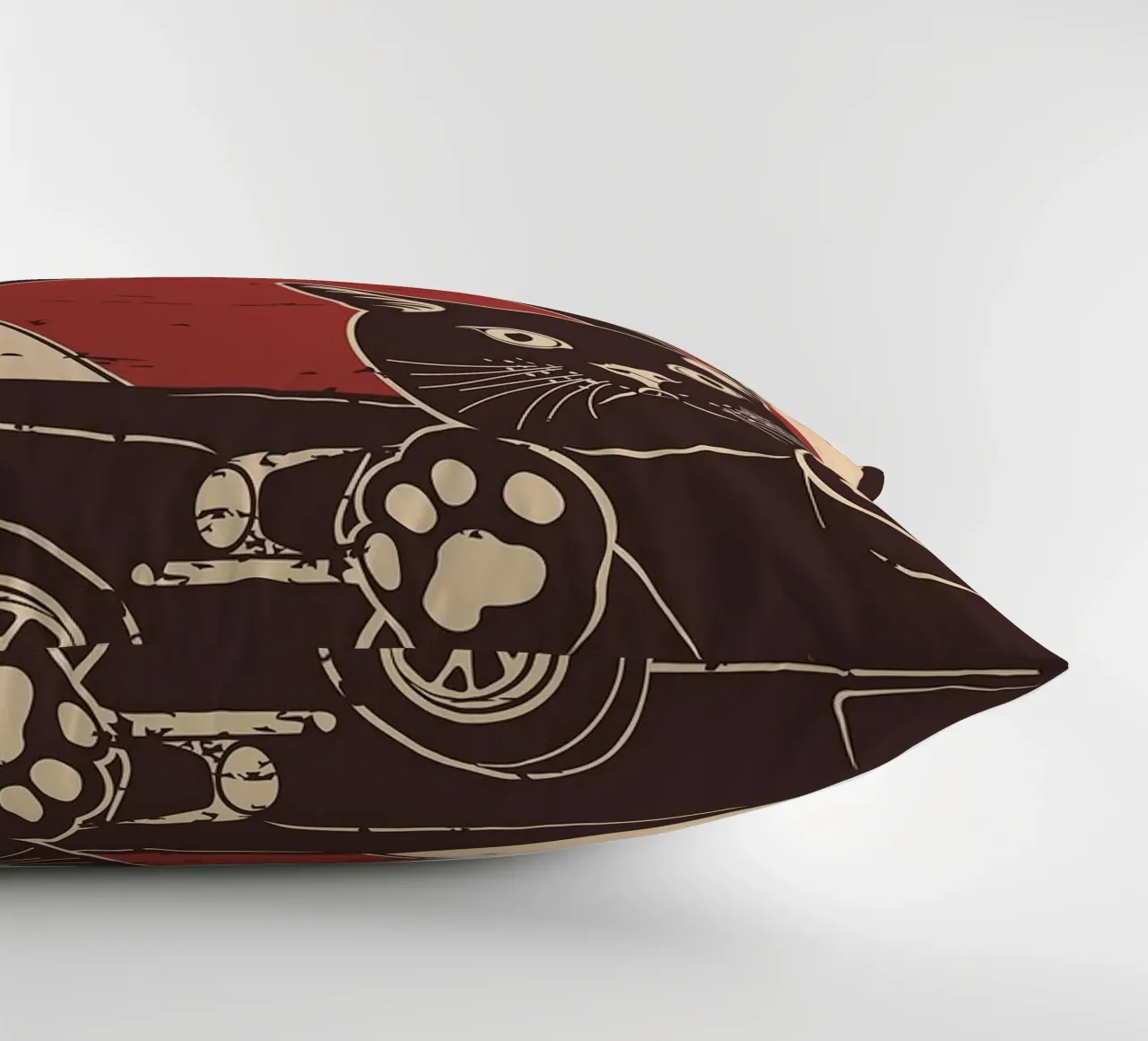 Retro Cat e Garage 6 cuscino da apple crumble
