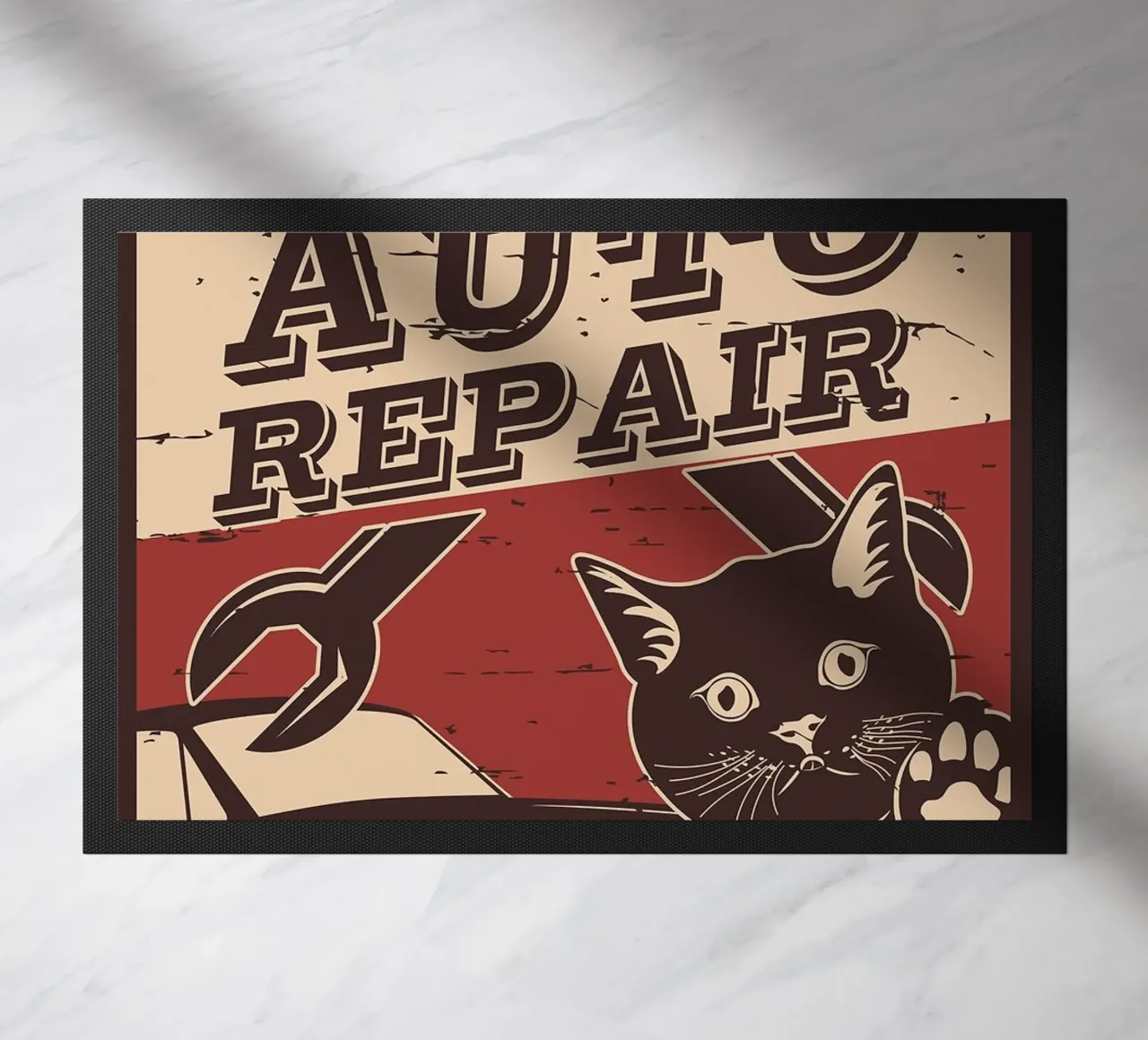 Retro Cat e Garage 6 zerbino da apple crumble