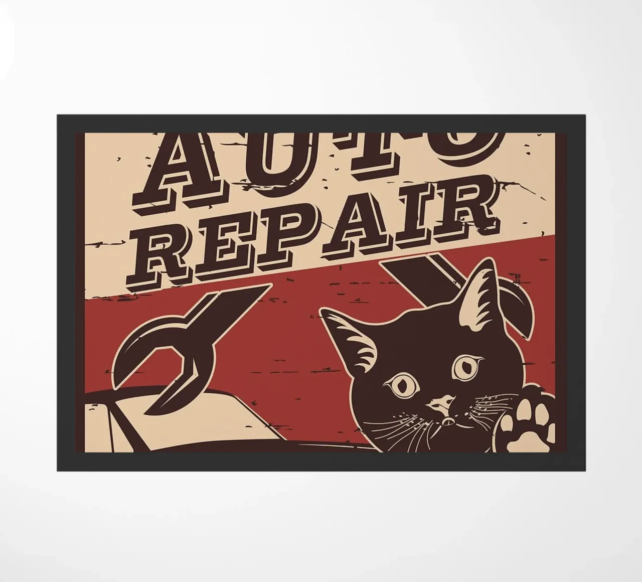 Retro Cat e Garage 6 zerbino da apple crumble