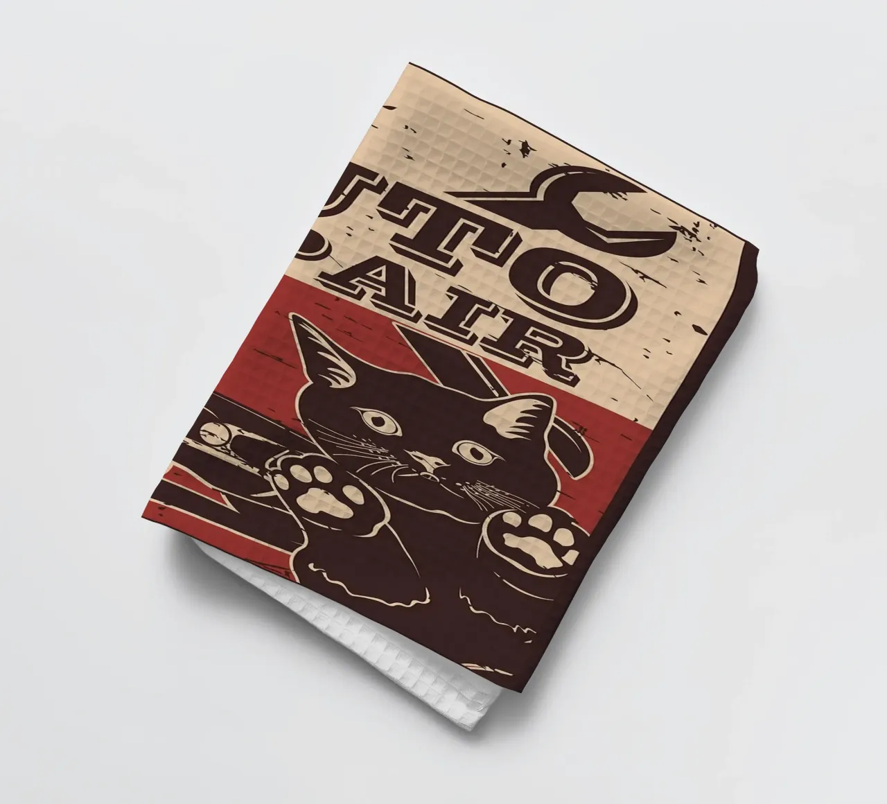 Retro Cat e Garage 6 canovaccio da cucina da apple crumble