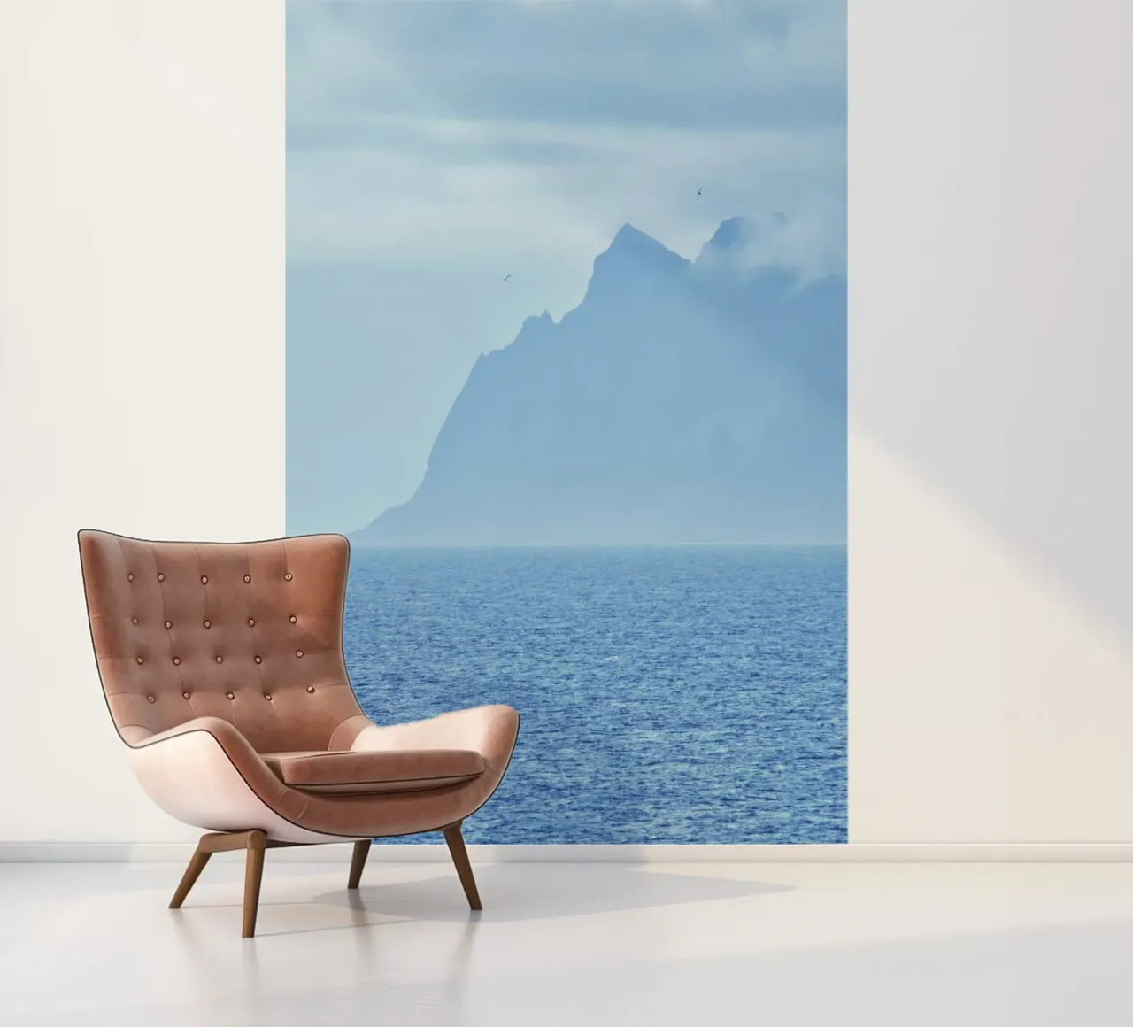 Mountains out of the sea photo wallpaper by Fjöllart