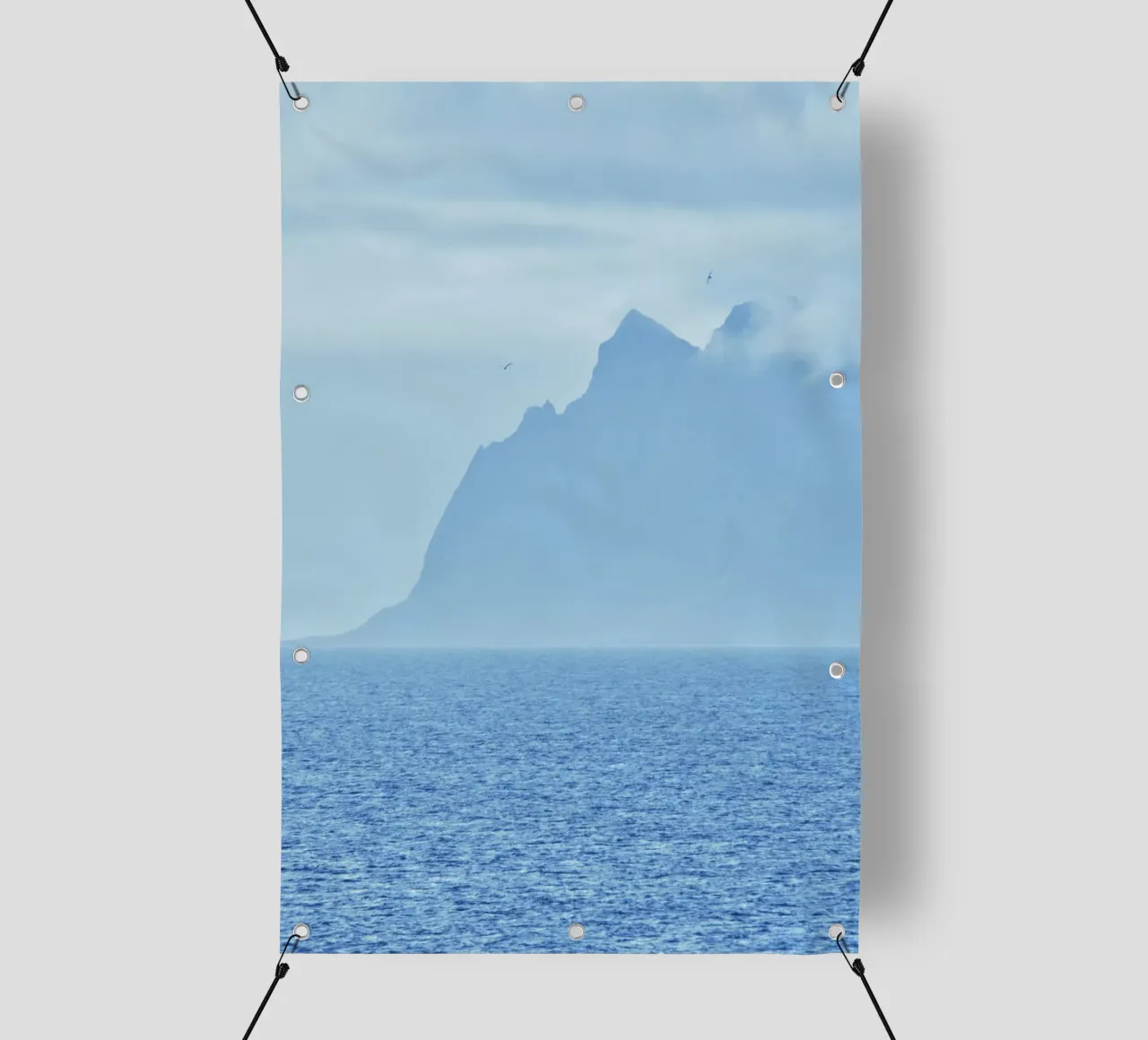 Mountains out of the sea telo in pvc da Fjöllart