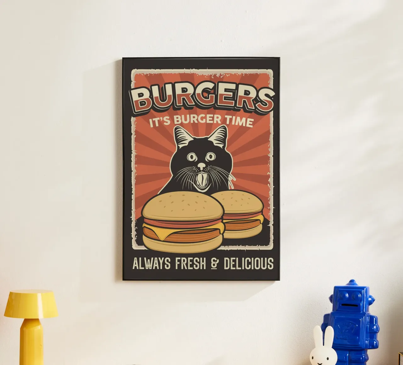 È l'ora dell'hamburger alluminio dibond da apple crumble