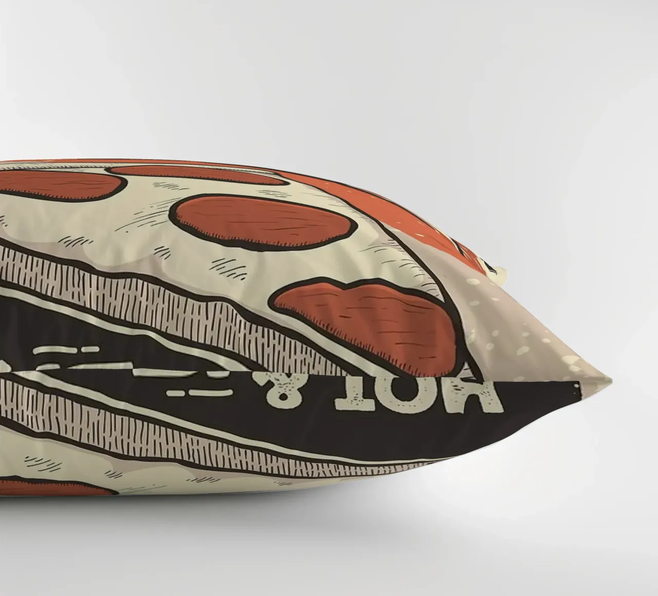 Meow Cat e la pizza cuscino da apple crumble