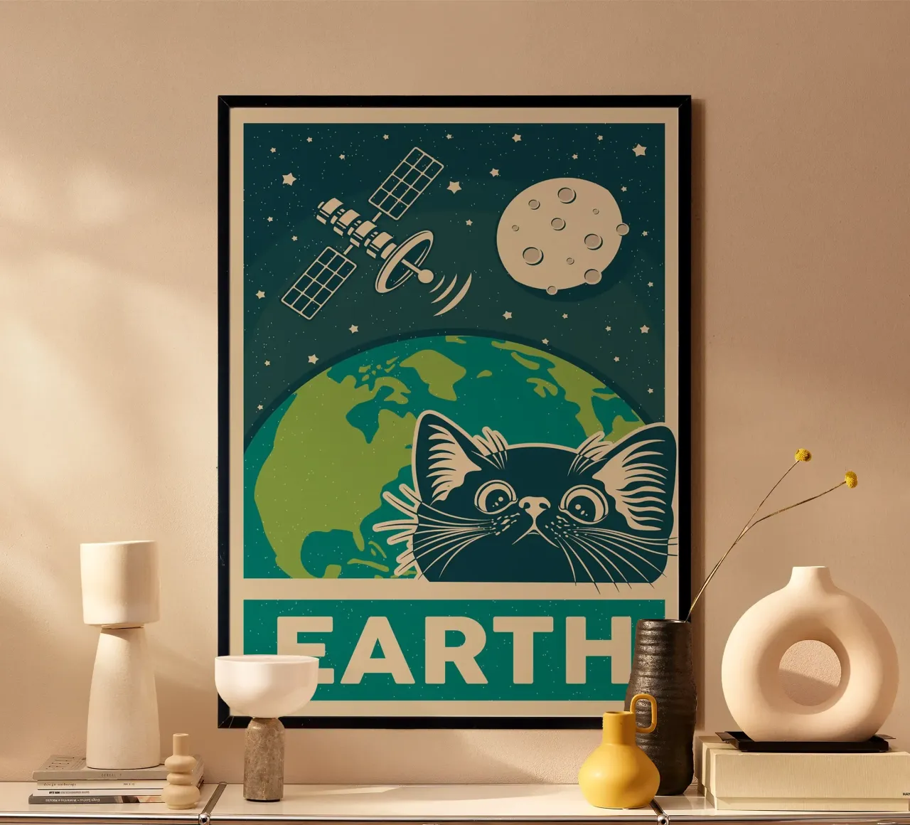 Gatto e terra retrò carta hahnemühle da apple crumble